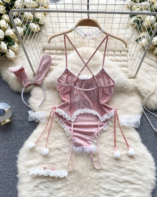 Badal — Velvet Bunny Costume Set