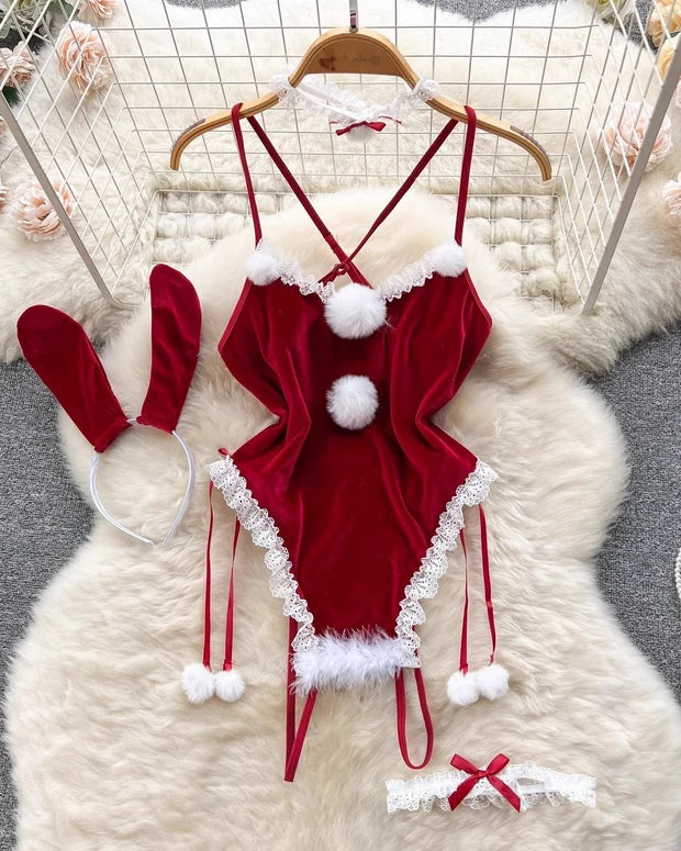 Badal — Velvet Bunny Costume Set
