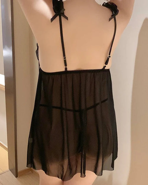 Angdaai — Two-Piece Babydoll & Panty Set
